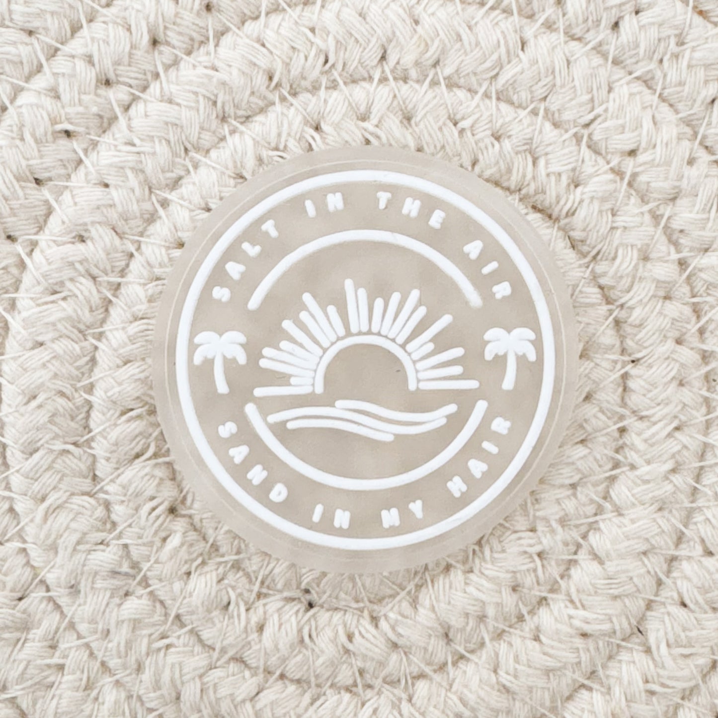 Sun and Salt Silicone Label