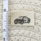 Police Car Cotton Label
