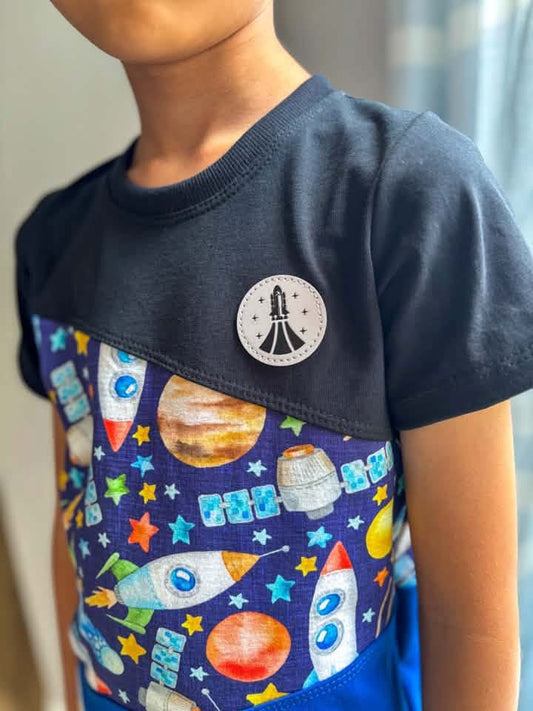 Spaceship Reflective Patch