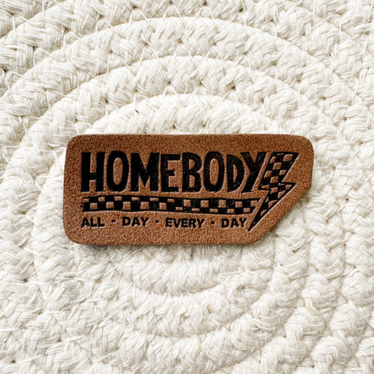 Homebody Faux Leather Label