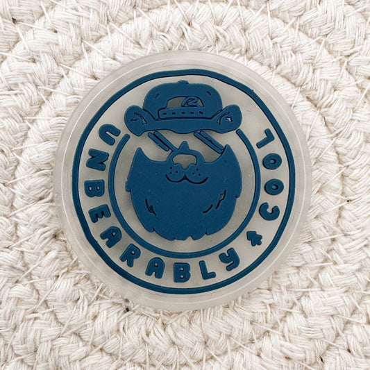 Unbearably Cool Silicone Label