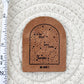 Stars and Worship Faux Leather Patch