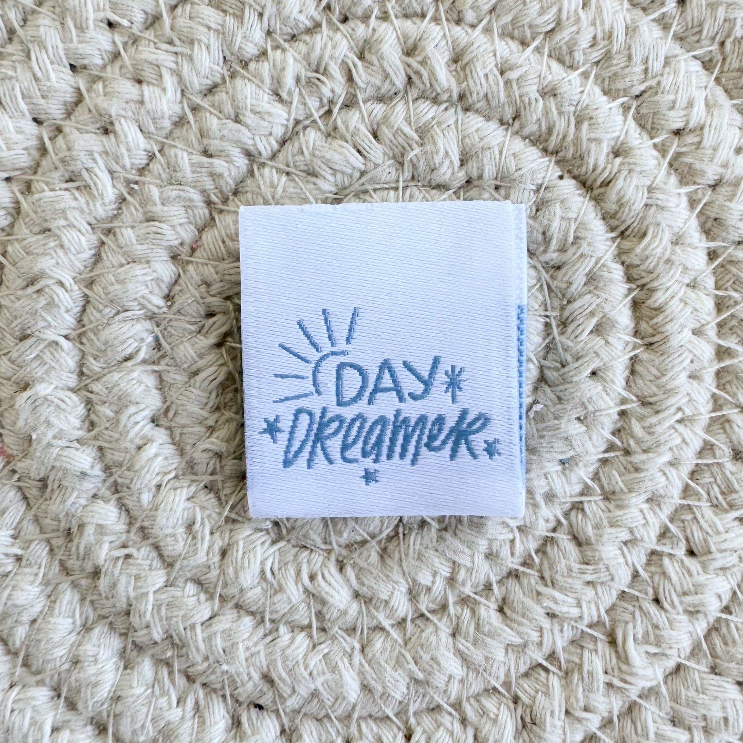 Day Dreamer Woven Label