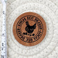 Egg Dealer Faux Leather Patch
