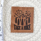 Hike Faux Leather Patch
