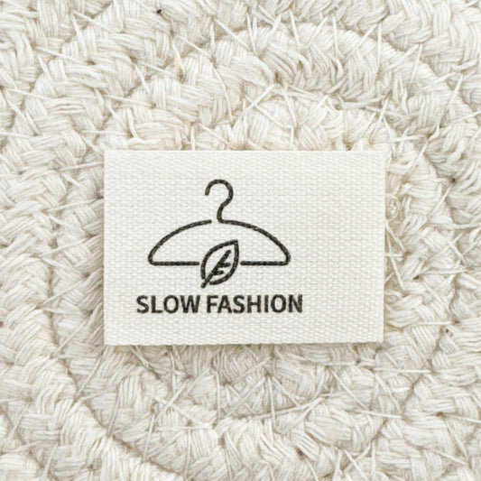 Slow Fashion Cotton Label