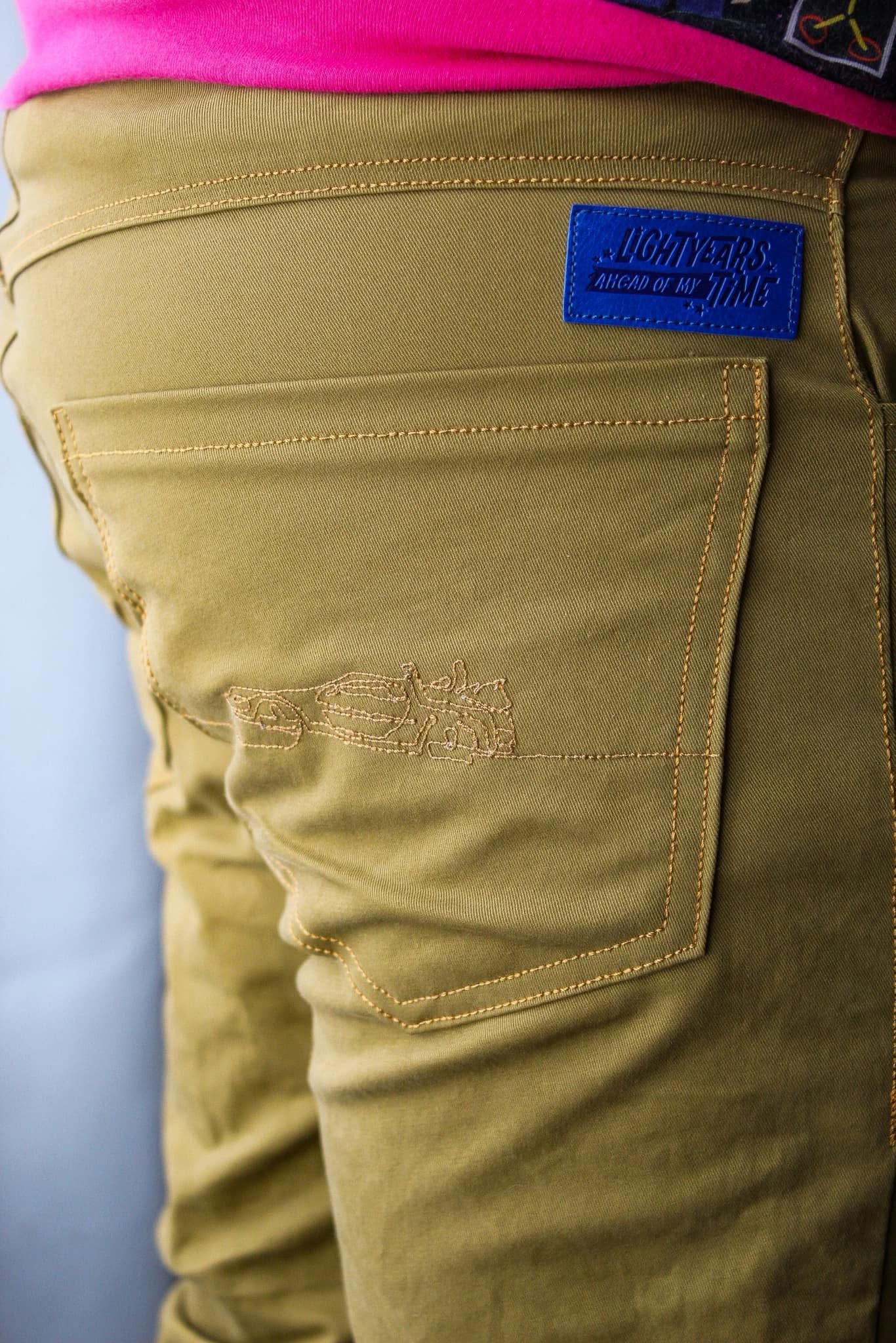 Lightyears Blue Faux Leather Label