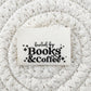 Books & Coffee Cotton Label