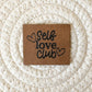 Self Love Faux Leather Label
