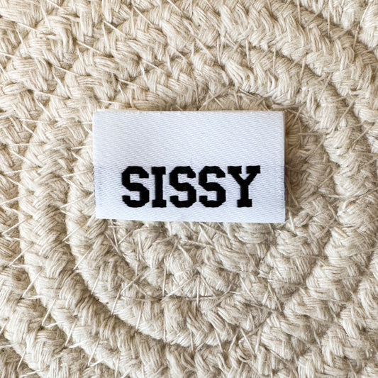 Sissy Woven Label