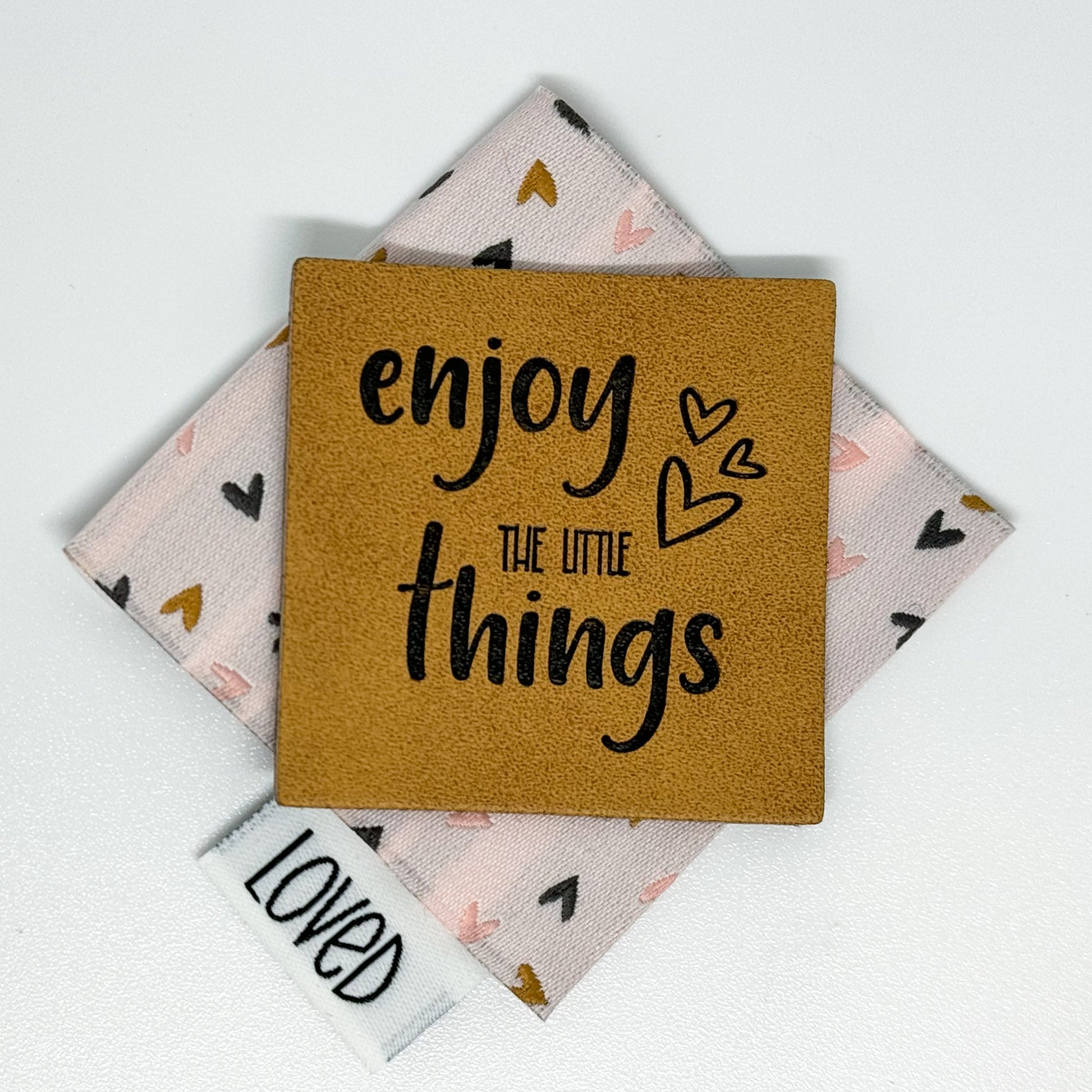 Enjoy the Little Things Faux Leather Patch image 2