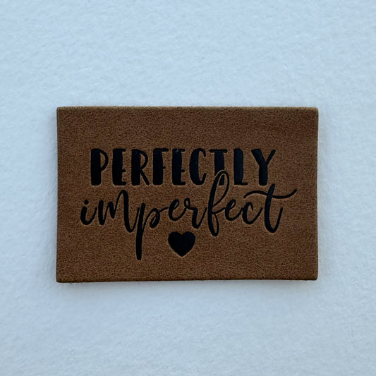 Perfectly Imperfect Faux Leather Patch image 0