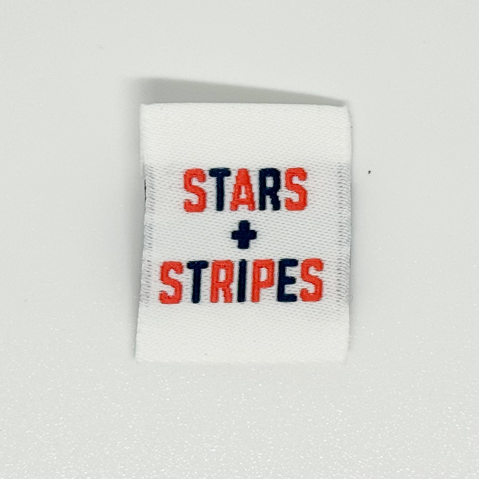 Stars+Stripes Woven Label image 0