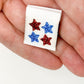 Patriotic Stars Woven Label image 2
