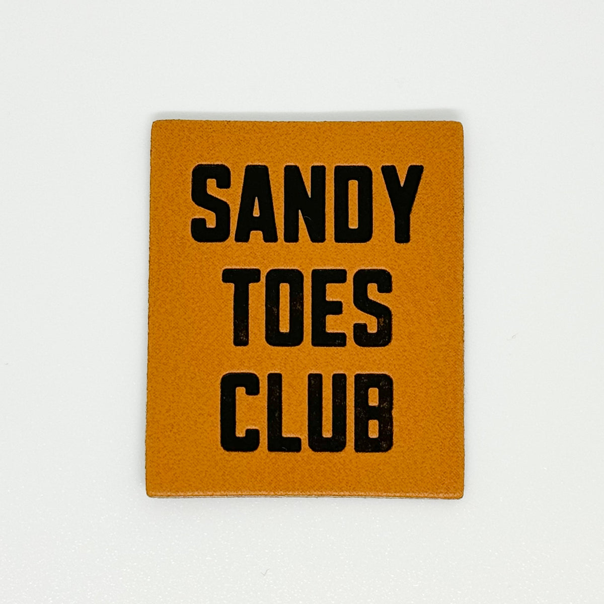 Sandy Perfect Patch Sandy Toes Club Faux Leather Patch โ Shine Bright Label Co.