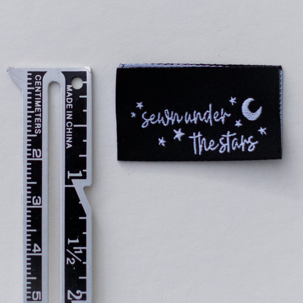 Sewn Under the Stars Woven Label image 2