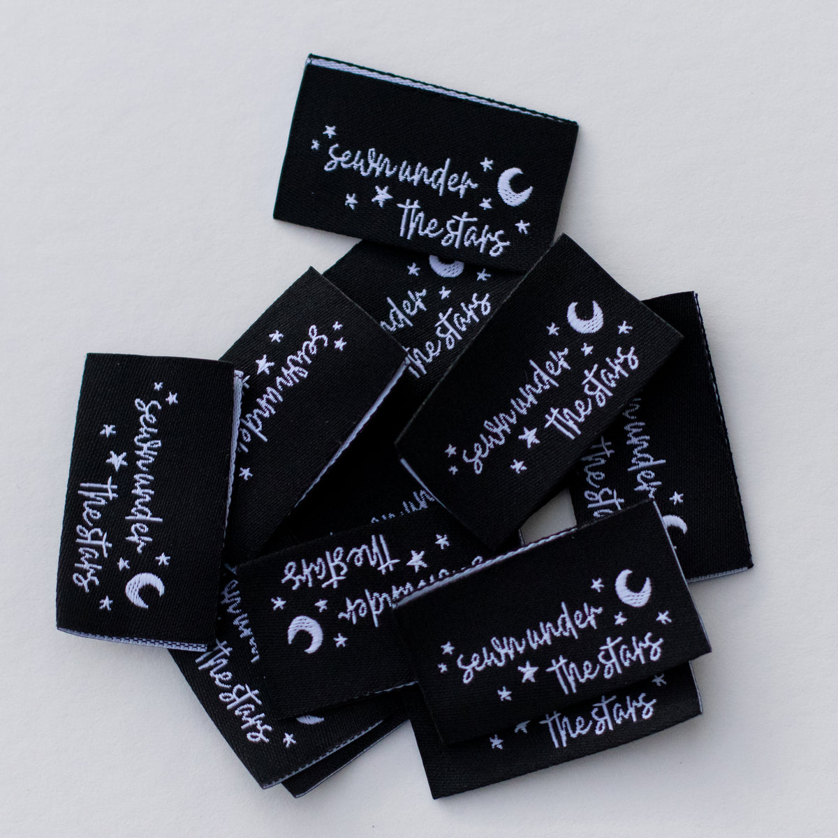 Sewn Under the Stars Woven Label image 1