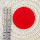 Nice List Red Faux Leather Patch image 1